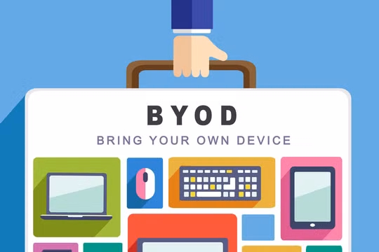 BYOD là xu hướng phổ biến hiện nay trên thế giới. Nguồn: ShutterStock