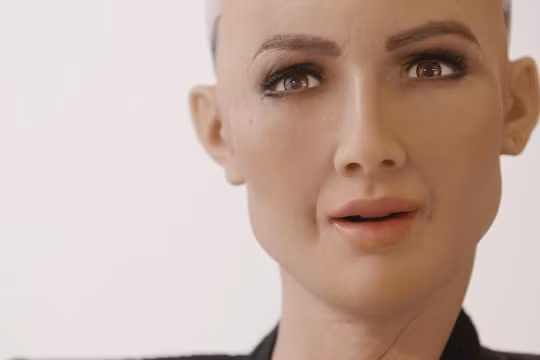 Sophia - Công dân Robot đầu tiên trên thế giới sẽ đến thăm Hà Nội trong hai ngày 12-13/7. Ảnh: TrueFreeThinker