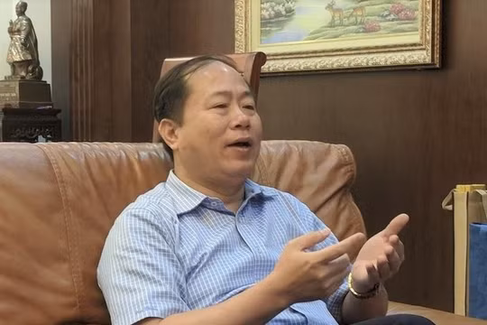 Chủ tịch HĐTV Tổng công ty đường sắt Việt Nam Vũ Anh Minh. 