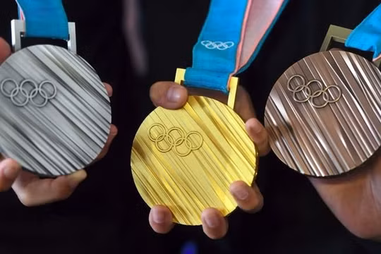Từng chi tiết trên tấm huy chương trong Olympic Pyeongchang được thiết kế vô cùng tinh xảo. Nguồn: Unsorted