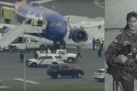 Hình ảnh hiếm hoi về Tammie Jo Shults, nữ phi công cứu sống 143 hành khách trên chuyến bay gặp sự cố của Southwest Airlines. Nguồn: Jalopnik