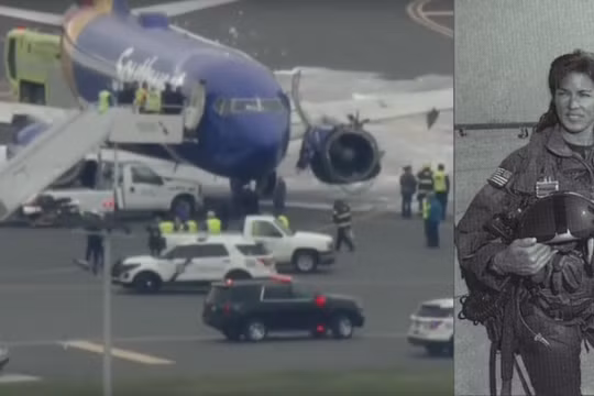 Hình ảnh hiếm hoi về Tammie Jo Shults, nữ phi công cứu sống 143 hành khách trên chuyến bay gặp sự cố của Southwest Airlines. Nguồn: Jalopnik