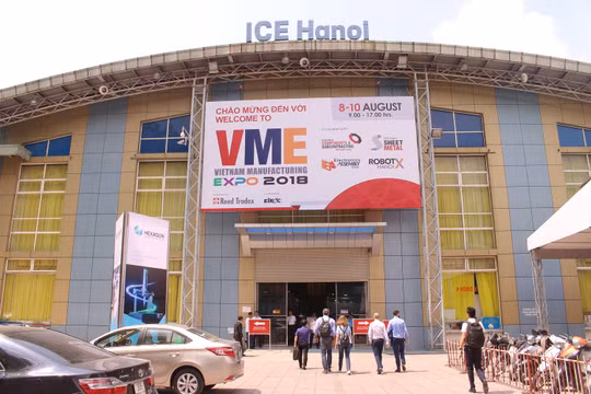 Triển lãm VME 2018 (Vietnam Manufacturing Expo 2018) tổ chức tại Cung VH hữu nghị Việt - Xô