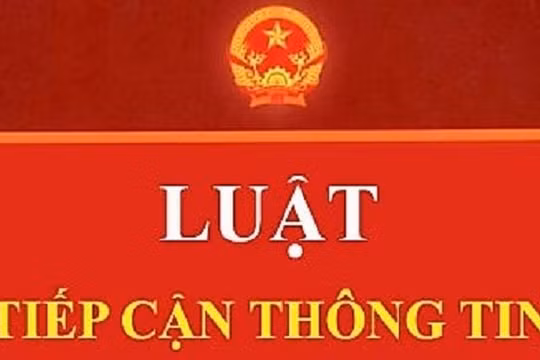Luật tiếp cận thông tin có hiệu lực từ ngày 1/7/2018. Ảnh: Báo Pháp Luật