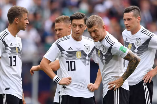 Tuyển Đức đang đối mặt với lời nguyền dành cho các nhà đương kim vô địch. Ảnh: SkyNews