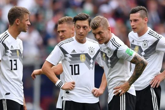 Tuyển Đức đang đối mặt với lời nguyền dành cho các nhà đương kim vô địch. Ảnh: SkyNews