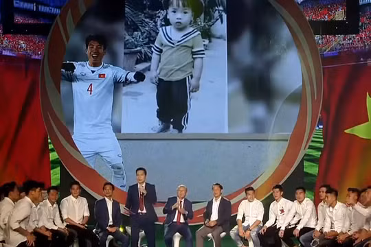 Chương trình Giao lưu cùng đội tuyển U23 Việt Nam phát sóng ngày 06/02/2018. Nguồn: VTV