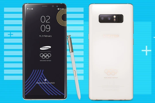 Phiên bản đặc biệt này có nhiều thay đổi về thiết kế và giao diện so với phiên bản thường của Galaxy Note 8. Nguồn: Digital Trends