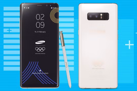 Phiên bản đặc biệt này có nhiều thay đổi về thiết kế và giao diện so với phiên bản thường của Galaxy Note 8. Nguồn: Digital Trends