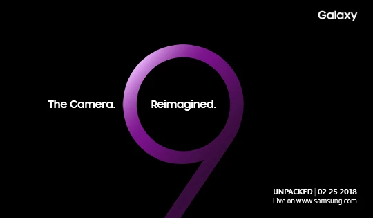 Sự kiện ra mắt Galaxy S9/S9 Plus dự kiến bắt đầu vào 12:00 trưa ngày 25/2, theo giờ Việt Nam