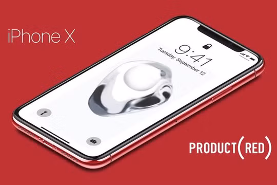 Phiên bản Product RED là một sản phẩm hợp tác của Apple nhằm cổ động chương trình phòng chống dịch HIV/ AIDS tại Châu Phi. Nguồn: MacRumors