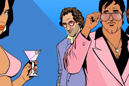 Người phụ nữ bí ẩn trong poster của GTA Vice City 16 năm về trước. Nguồn: vg247