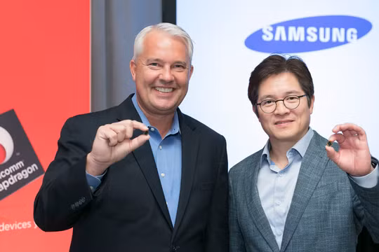Đại diện Samsung và Qualcomm giới thiệu bộ vi xử lý mới