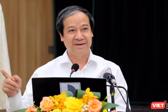 Bộ trưởng Nguyễn Kim Sơn khẳng định, hệ thống giáo dục công - tư cùng đồng hành trong việc phát triển nguồn nhân lực chất lượng cao ngành công nghiệp chip bán dẫn.