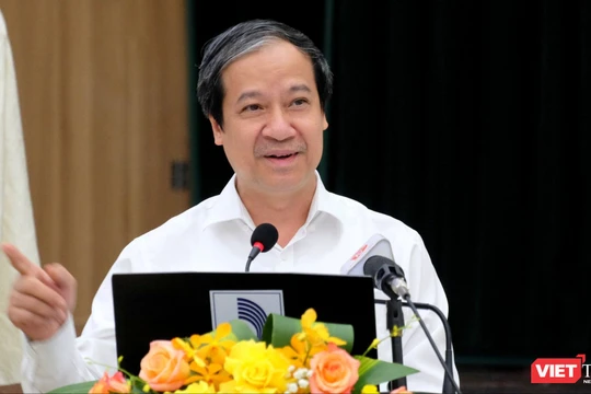 Bộ trưởng Nguyễn Kim Sơn khẳng định, hệ thống giáo dục công - tư cùng đồng hành trong việc phát triển nguồn nhân lực chất lượng cao ngành công nghiệp chip bán dẫn.