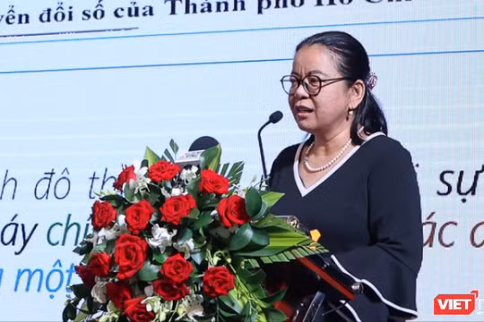 Bà Võ Thị Trung Trinh chỉ ra 3 nhóm dữ liệu mà TP. Hồ Chí Minh đang tập trung xây dựng 