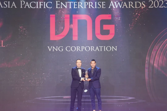VNG đạt giải thưởng Thương hiệu truyền cảm hứng năm 2023