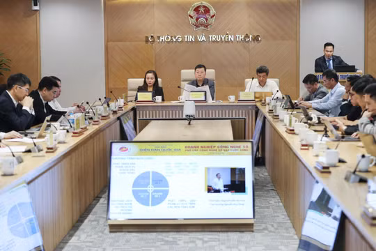 Bộ Thông tin và Truyền thông công bố về Diễn đàn quốc gia về phát triển doanh nghiệp công nghệ số Việt Nam lần thứ V với chủ đề “Doanh nghiệp công nghệ số - Phổ cập công nghệ số vào cuộc sống”.