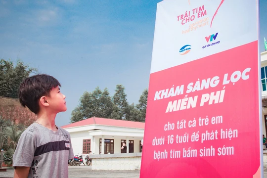 Chương trình "Trái tim cho em" giúp gần 7.000 trẻ em có hoàn cảnh khó khăn "thoát" bệnh tim bẩm sinh