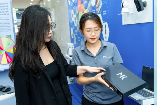 Thiết bị MK Networks được giới thiệu tại Triển lãm quốc tế Đổi mới sáng tạo Việt Nam năm 2023 (VIIE 2023)