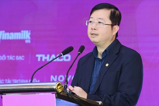 Ông Nguyễn Thanh Lâm - Thứ trưởng Bộ Thông tin và Truyền thông - phát biểu tại lễ phát động.