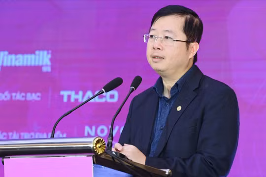 Ông Nguyễn Thanh Lâm - Thứ trưởng Bộ Thông tin và Truyền thông - phát biểu tại lễ phát động.