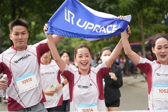 UpRace Day Hà Nội với sự tham gia của 3 Đại sứ: Chi Pu, Đoàn Thu Thủy và Trần Văn Đảng
