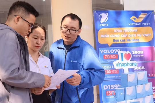 VinaPhone mở bán dịch vụ viễn thông tại các bưu cục của bưu điện trên toàn quốc