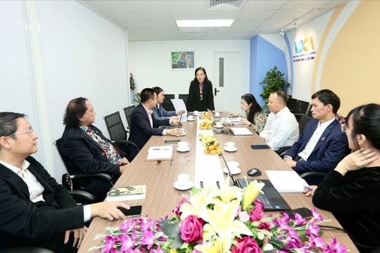 Phiên họp Hội đồng Chung khảo Giải thưởng vào ngày 09/12/2023.