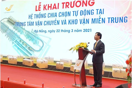Ông Chu Quang Hào phát biểu tại buổi lễ. Ảnh Mic