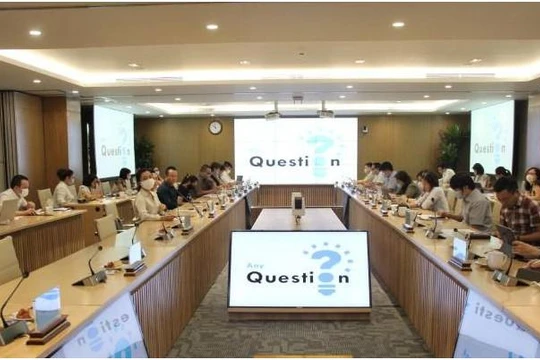 Toàn cảnh Hội thảo địa chỉ số. Ảnh Mic