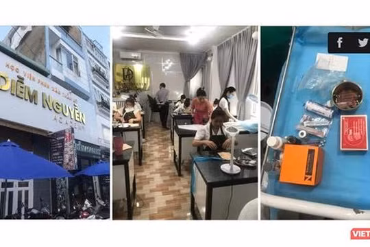 TP.HCM nở rộ các cơ sở thẩm mỹ trái phép, hoạt động "chui" (Ảnh: SYT TP.HCM) 
