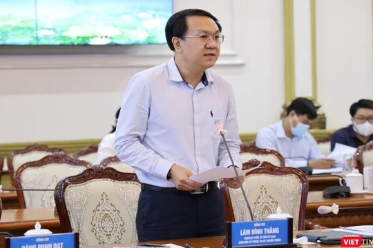 Ông Lâm Đình Thắng - Giám đốc Sở TTTT TP.HCM