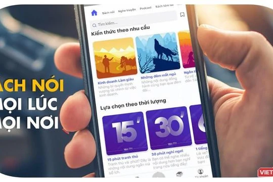 Xuất bản điện tử đang được xác định trở thành mũi nhọn cho năm 2022. Ảnh: Hòa Bình 