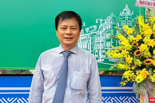 Phó Chủ tịch Hội Nhà báo Việt Nam, Chủ tịch Hội Nhà báo TP.HCM Trần Trọng Dũng trả lời VietTimes nhân ngày 21/6 - Ảnh: Hòa Bình 