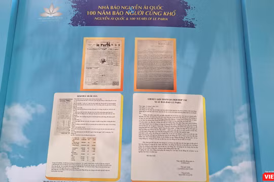 TP.HCM sáng 17/6/2022 đã khai mạc triển lãm “Nhà báo Nguyễn Ái Quốc và 100 năm báo Người cùng khổ”. Ảnh: Hòa Bình