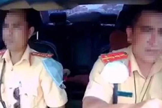 Ảnh cắt từ clip được lan truyền trên mạng xã hội. Nguồn: Tri Thức Trực Tuyến