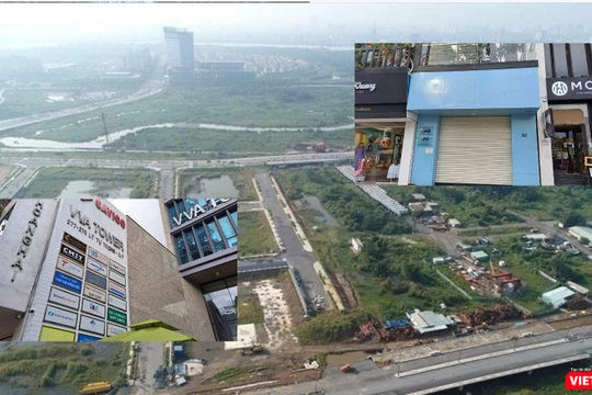 Qua tìm hiểu của phóng viên VietTimes, trụ sở của hai doanh nghiệp trúng đấu thầu đất Thủ Thiêm lần trước đều vắng người. Ảnh: PV 