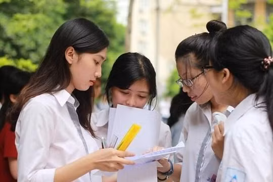 Thí sinh dự thi tốt nghiệp THPT 2022