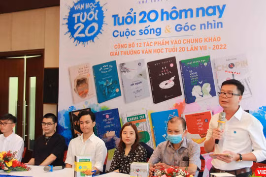 NXB Trẻ công bố 12 cuốn sách vào chung khảo “Văn học tuổi 20” lần 7