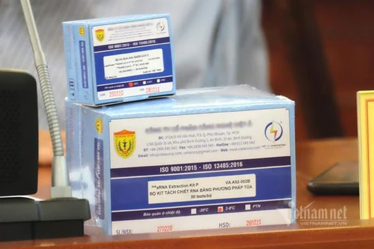 Nhiều cán bộ ngành y vào vòng lao lý vì kit test Việt Á