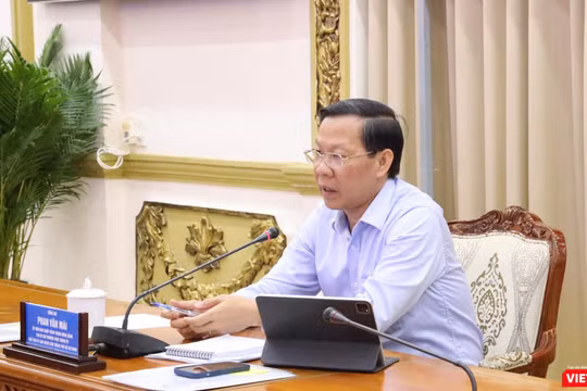 Chủ tịch UBND TP.HCM Phan Văn Mãi yêu cầu tập trung, cải thiện trên tinh thần tìm giải pháp cải cách hành chính 