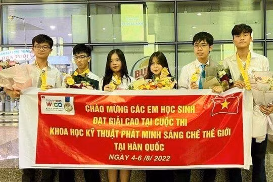 Việt Nam giành 7 huy chương vàng tại Olympic Phát minh sáng chế thế giới