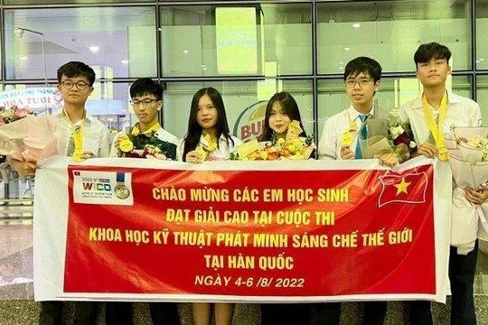 Việt Nam giành 7 huy chương vàng tại Olympic Phát minh sáng chế thế giới