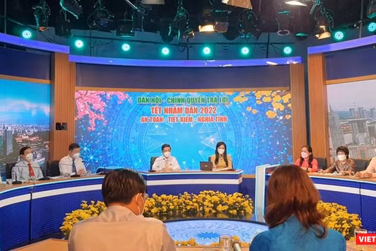 Lãnh đạo TP.HCM trả lời trong chương trình Dân hỏi Thành phố trả lời tháng 1-2022