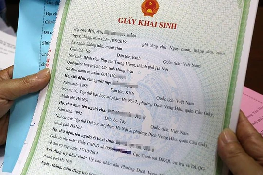 Trích lục giấy tờ điện tử được người dân quan tâm 