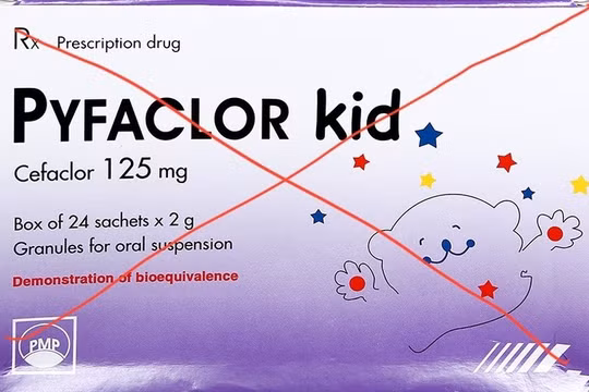 Thuốc Cốm vi phạm chất lượng: Phạt Công ty Cổ phần Dược phẩm Pymepharco 50 triệu đồng 