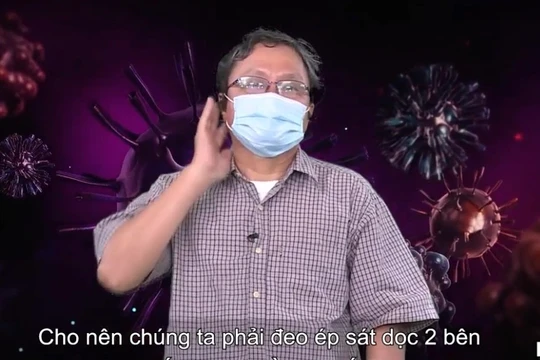 Chuyên gia hướng dẫn đeo khẩu trang đúng cách