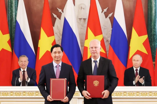 Tổng Bí thư Tô Lâm, Tổng thống Putin chứng kiến VNVC và Quỹ Đầu tư Trực tiếp của Nga ký kết hợp tác