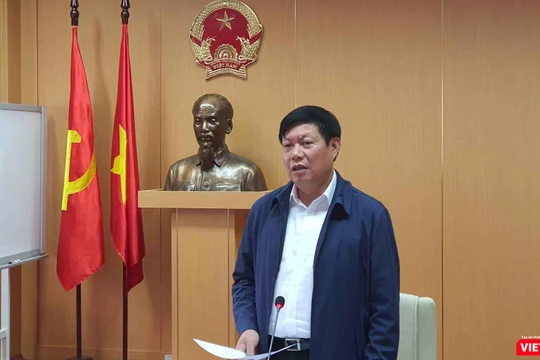 Ông Đỗ Xuân Tuyên - Thứ trưởng Bộ Y tế, Phó Trưởng Ban Thường trực Ban Chỉ đạo Quốc gia phòng, chống dịch COVID -19.